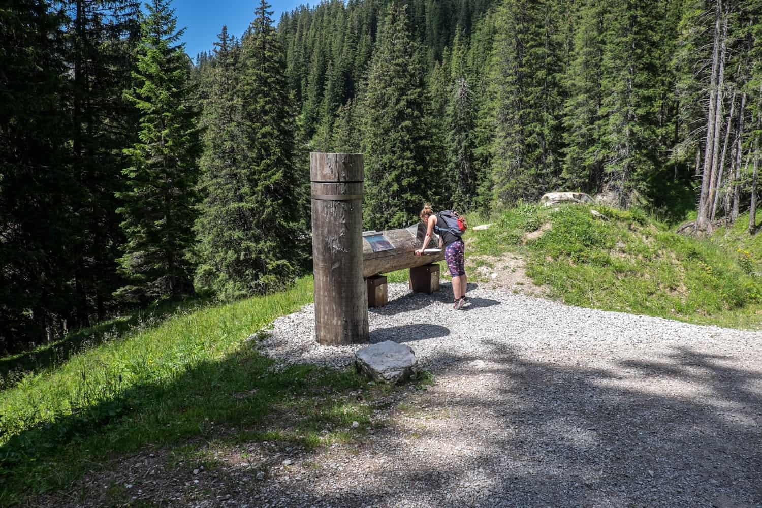 Natursprünge Brandnertal walking Trail in Vorarlberg, Austria