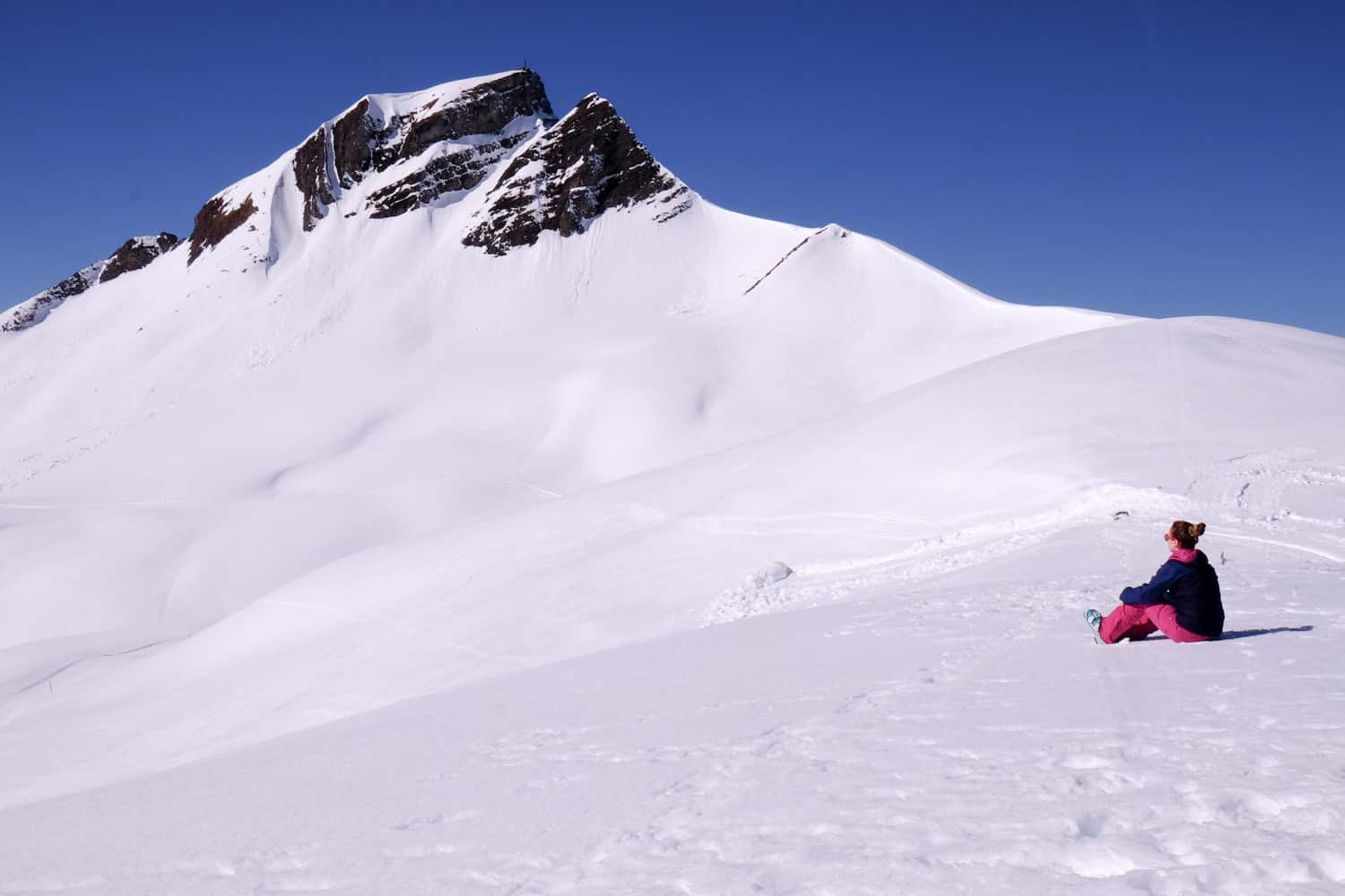 Midday Mountain in Vorarlberg's Mellau-Damüls