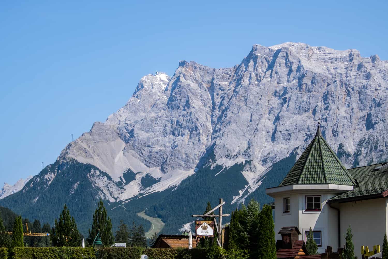 The Tirol Zugspitz Arena where you can visit Germany’s Highest Mountain from Austria