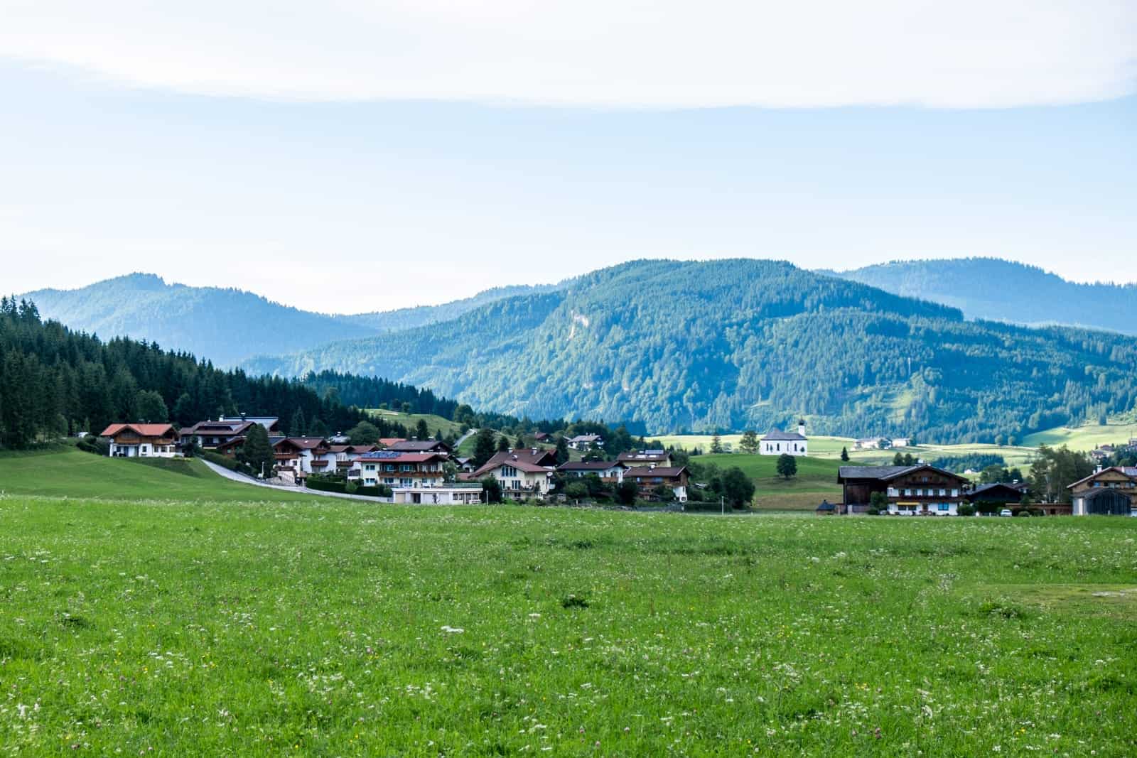 Village of Achenkirch in Achensee, Tirol, Austria