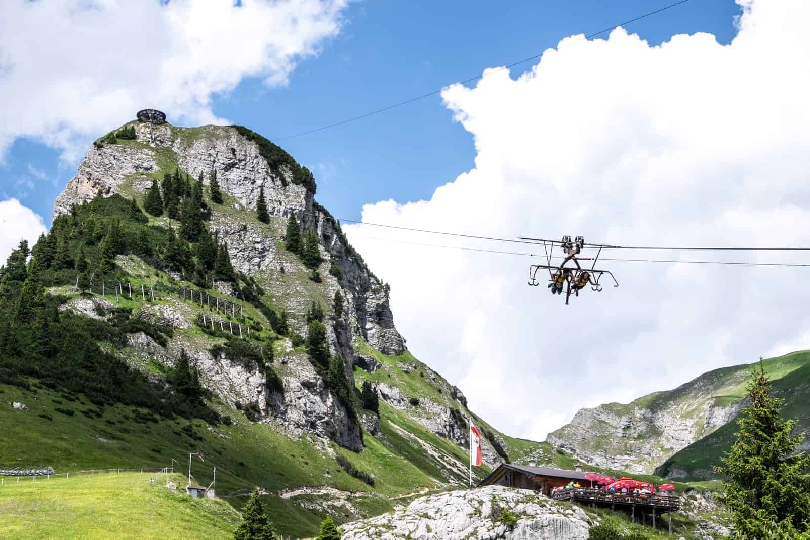 The Skyglider Airrofan in Achensee, Tirol, Austria