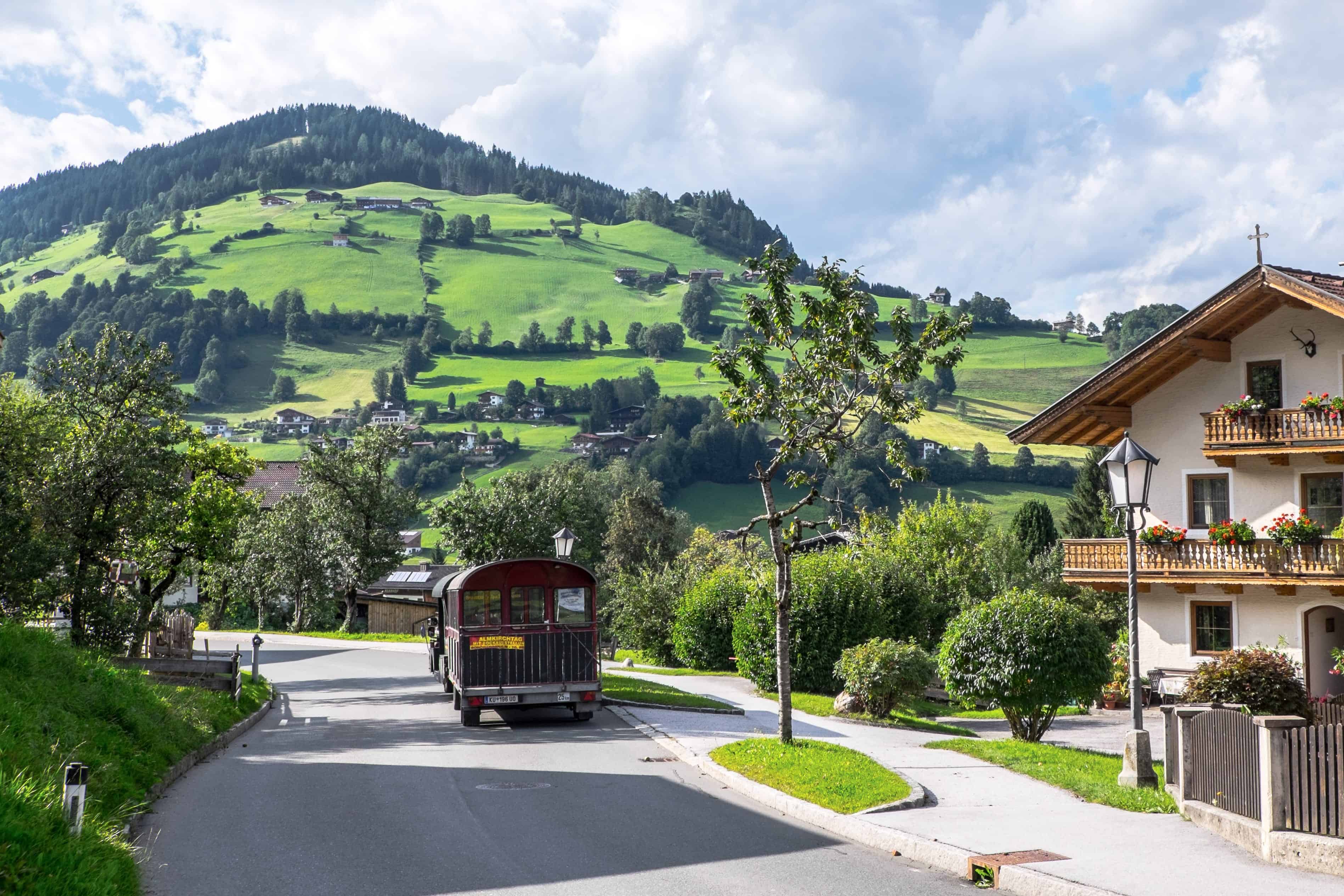 Villages of the Wildschönau Valley, Tirol, Austria