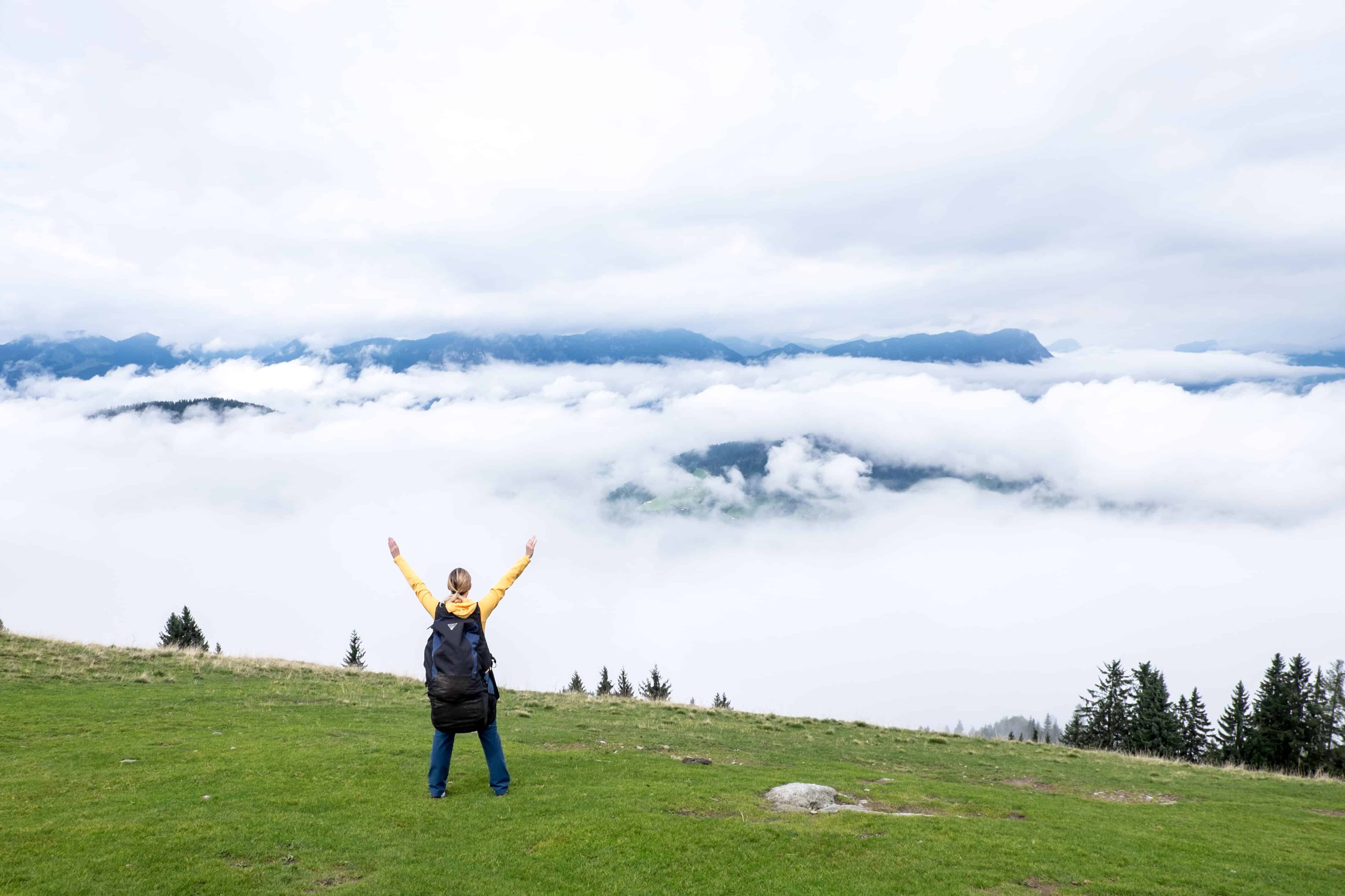 Paragliding in Wildschönau Valley, Tirol, Austria