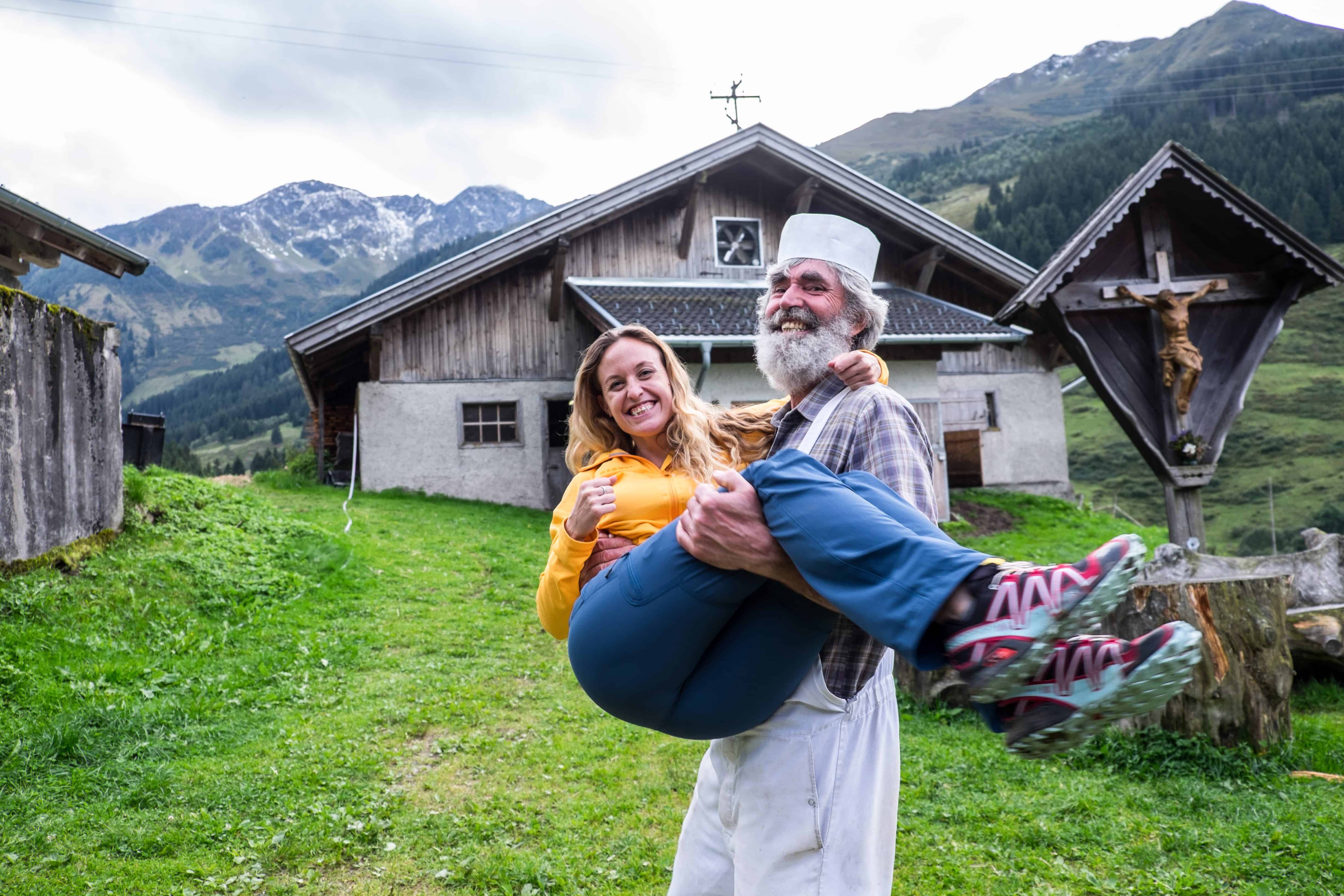 Johann Schönauer, cheesemaker in Wildschönau Valley, Tirol, Austria