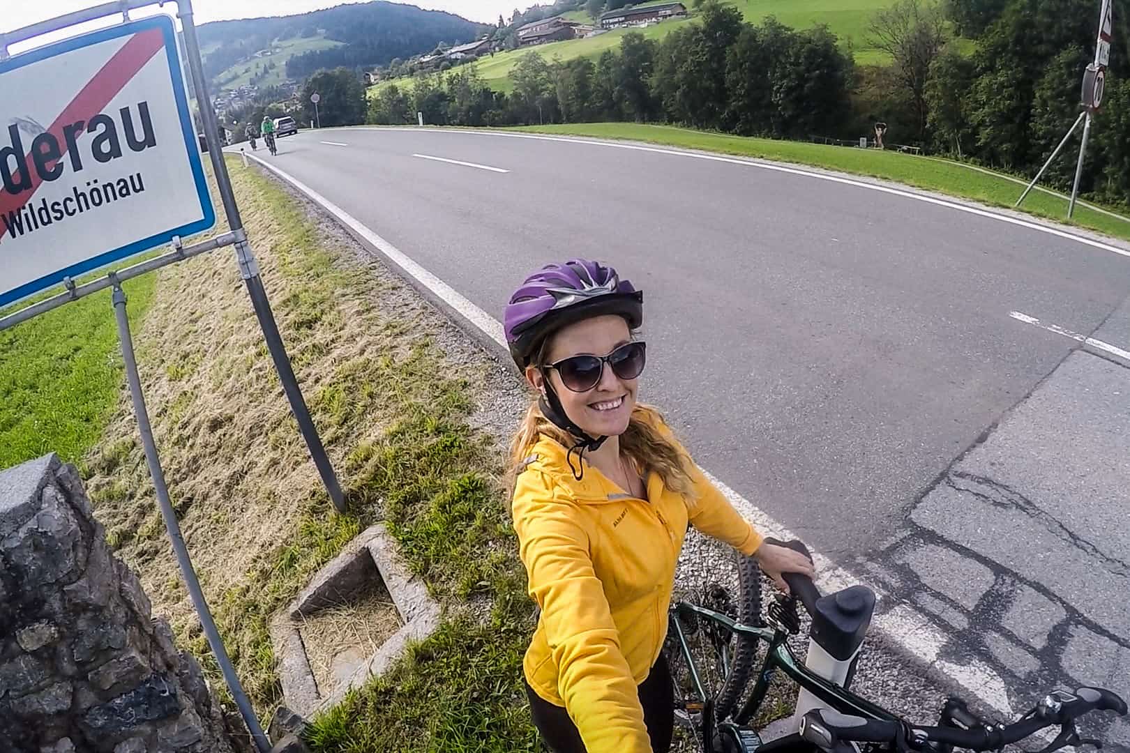 Biking in Wildschönau Valley, Tirol, Austria