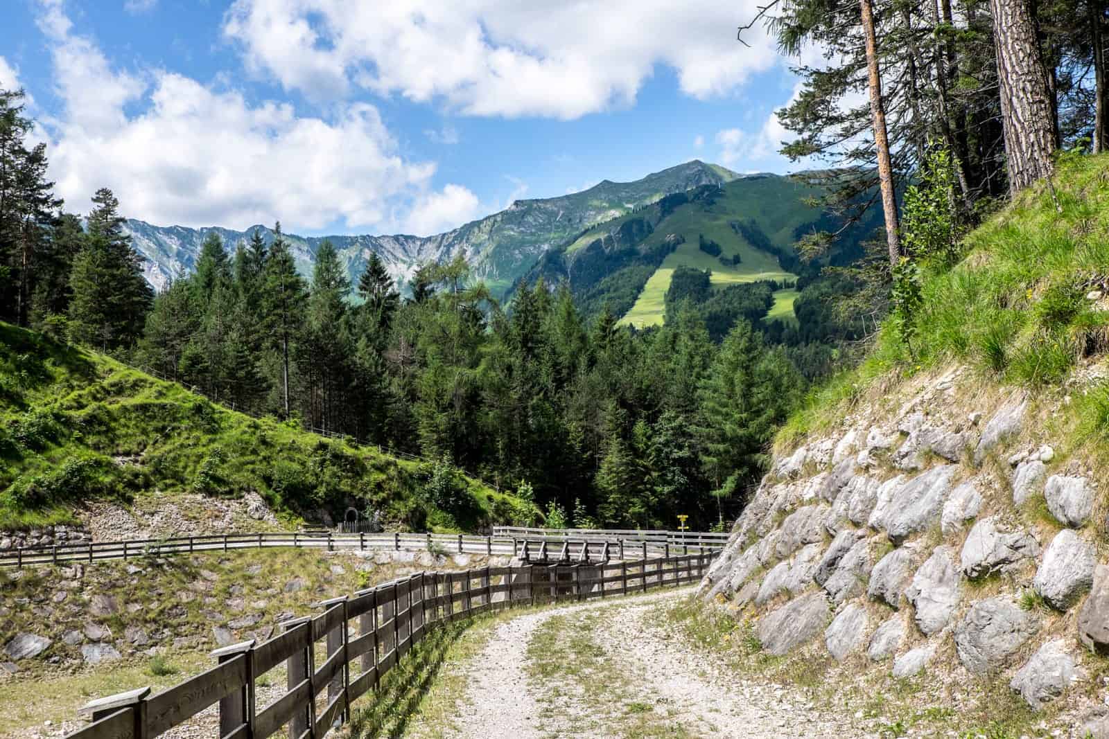 Biking in Achensee, Tirol, Austria