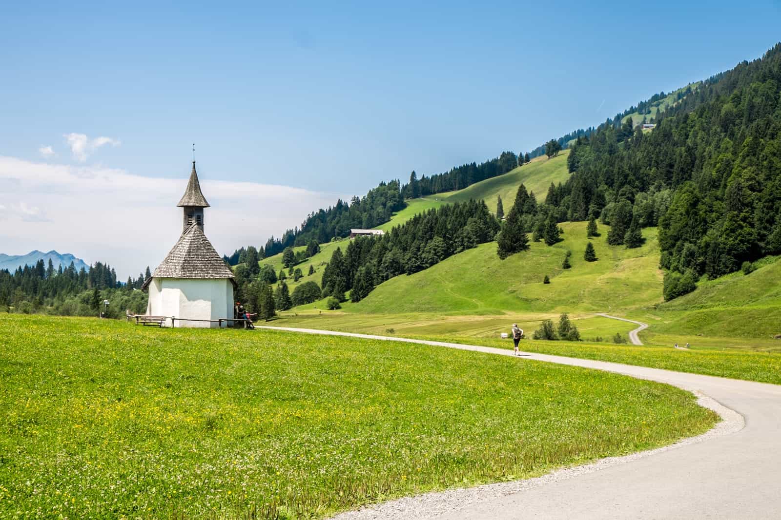 Hiking in Bregenzerwald, Vorarlberg, Austria