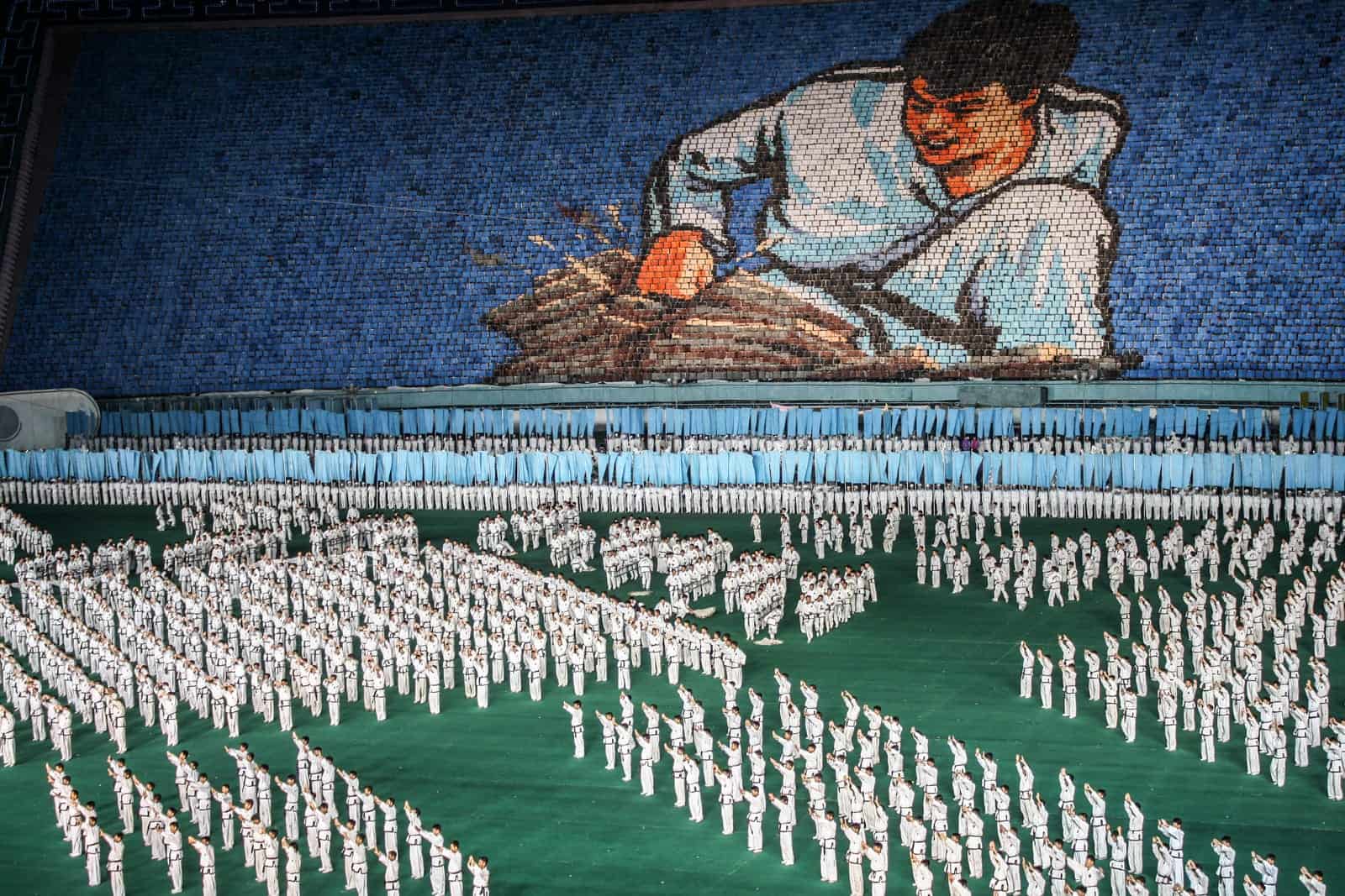 Arirang Mass Games in North Korea