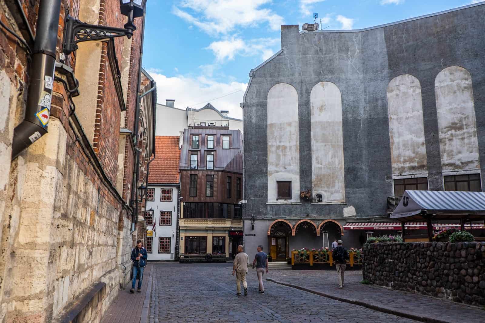 Travel to Riga Old Town is full of old, protected buildings