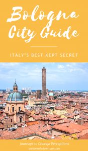 Bologna City Guide Pinterest pin