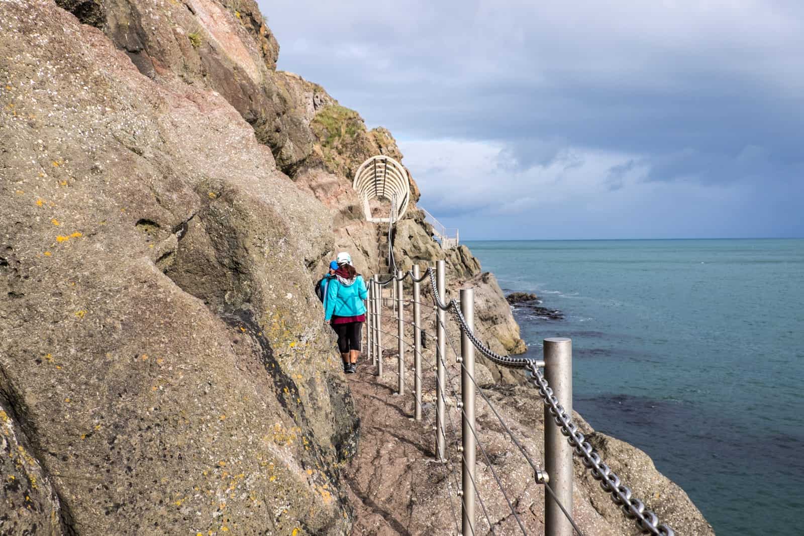 The Gobbins Path Coastal Causeway Northern Ireland