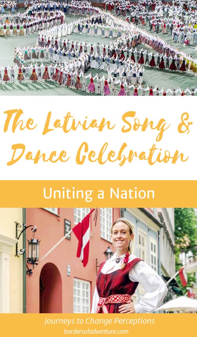 Latvian Song and Dance Celebration Pinterest pin