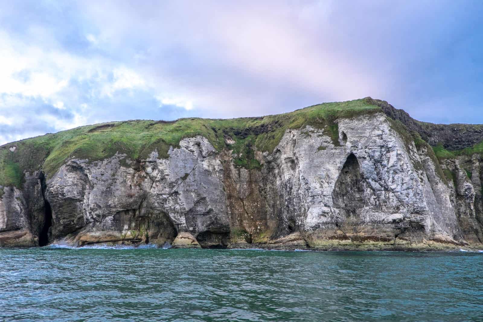 Sailing to the Skellies in Northern Ireland Coastal Causeway