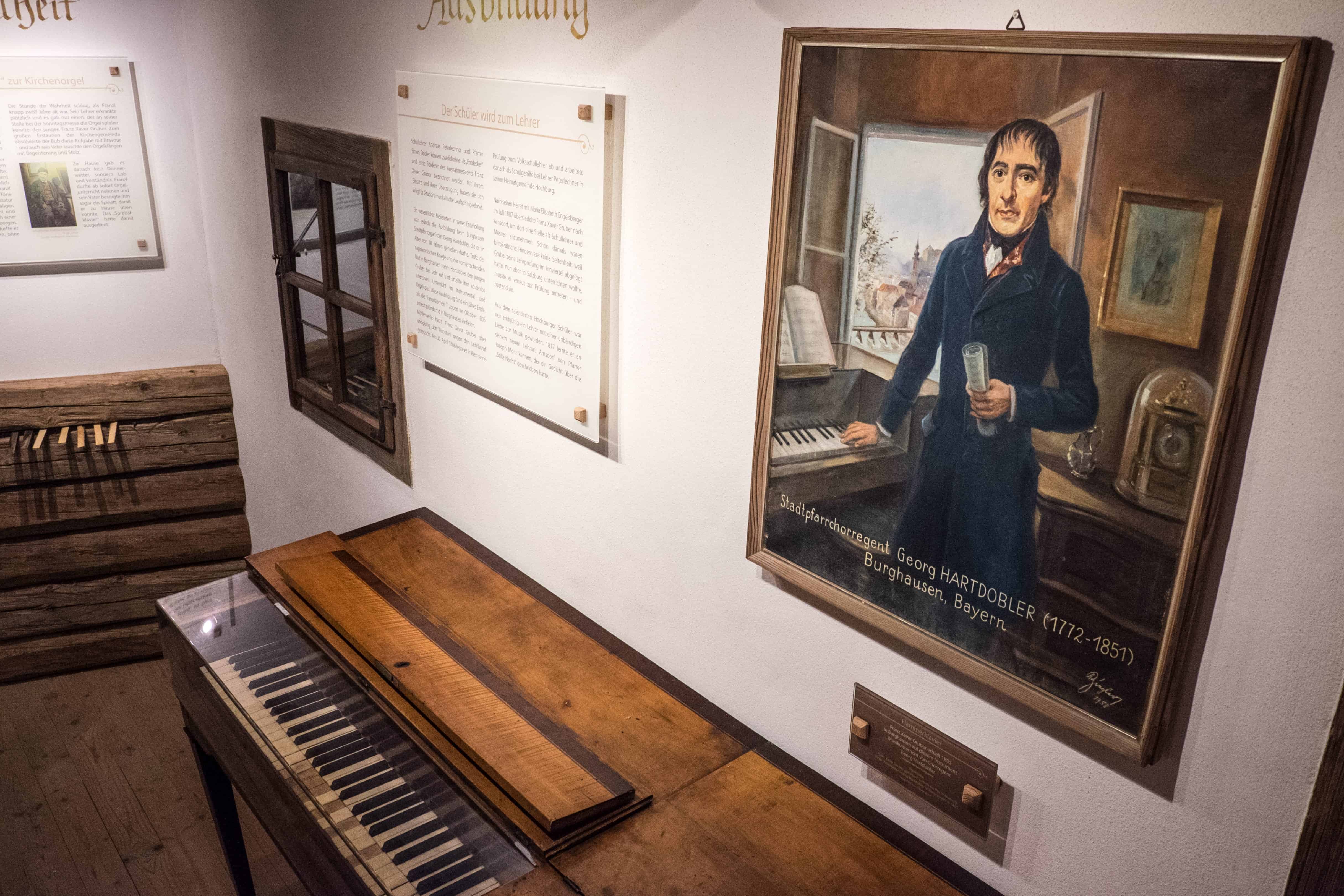 Silent Night Composer Franz Xaver Gruber Birth House Organ in Austria