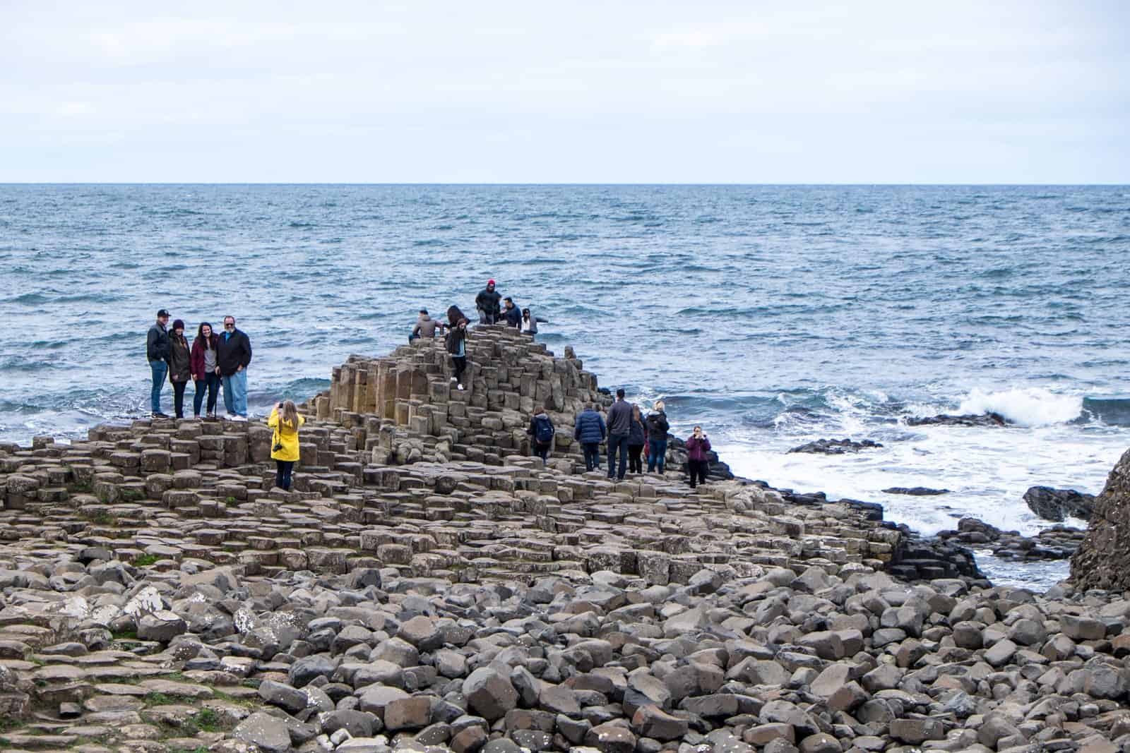 Visiting Giants Causeway in Northern Ireland