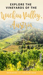 Guide to Wachau Valley Austria pinterest pin