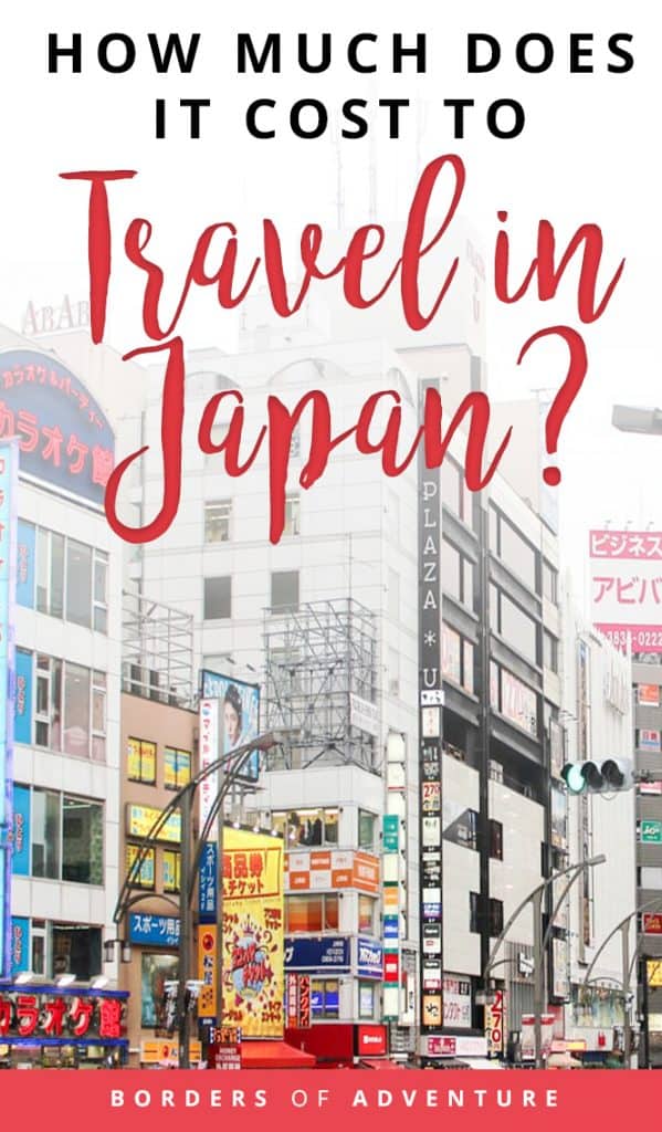 japan travel cost 2023