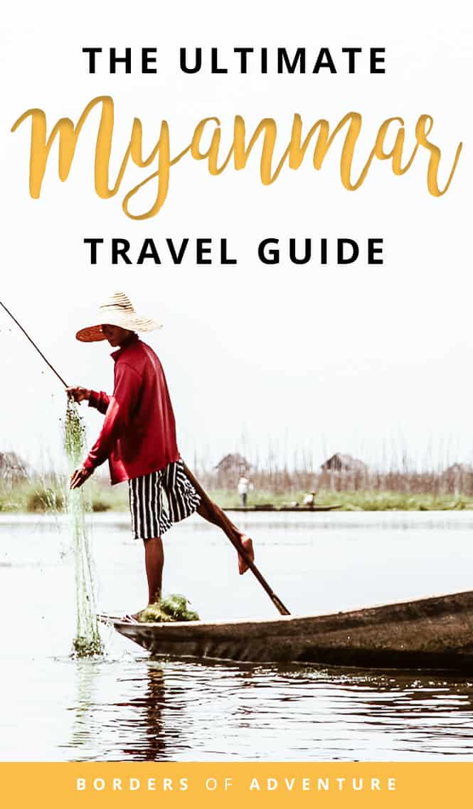Myanmar Travel Guide Pinterest pin