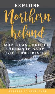 Things to do in Northern Ireland Guide pinterest pin