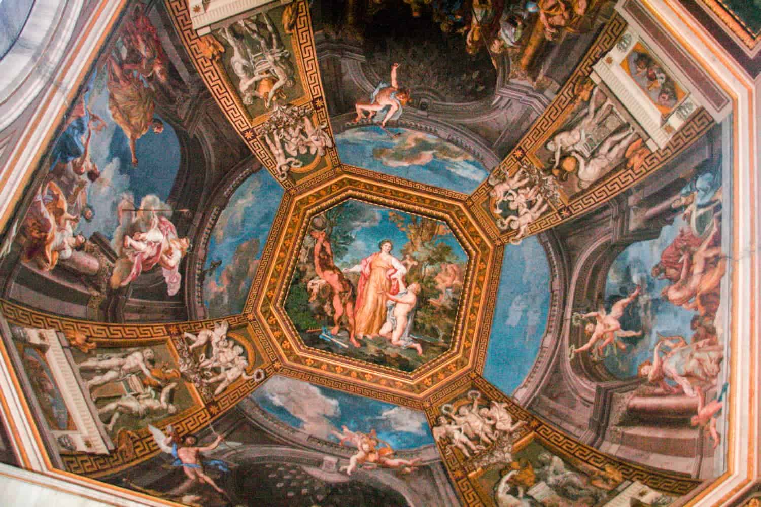 Vatican Museum Ceiling Murals, Rome