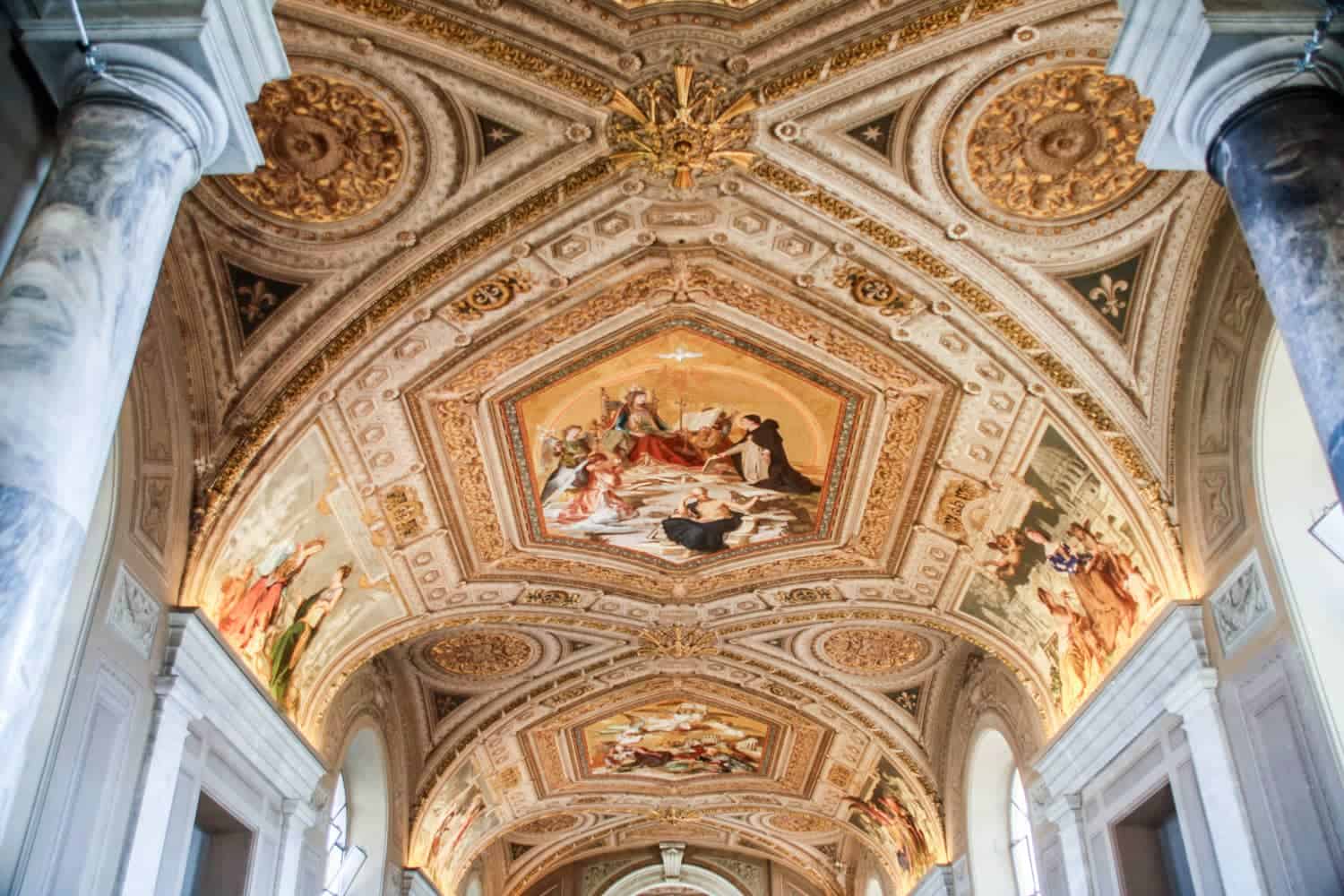 Vatican Museum Ceiling paintings, Rome