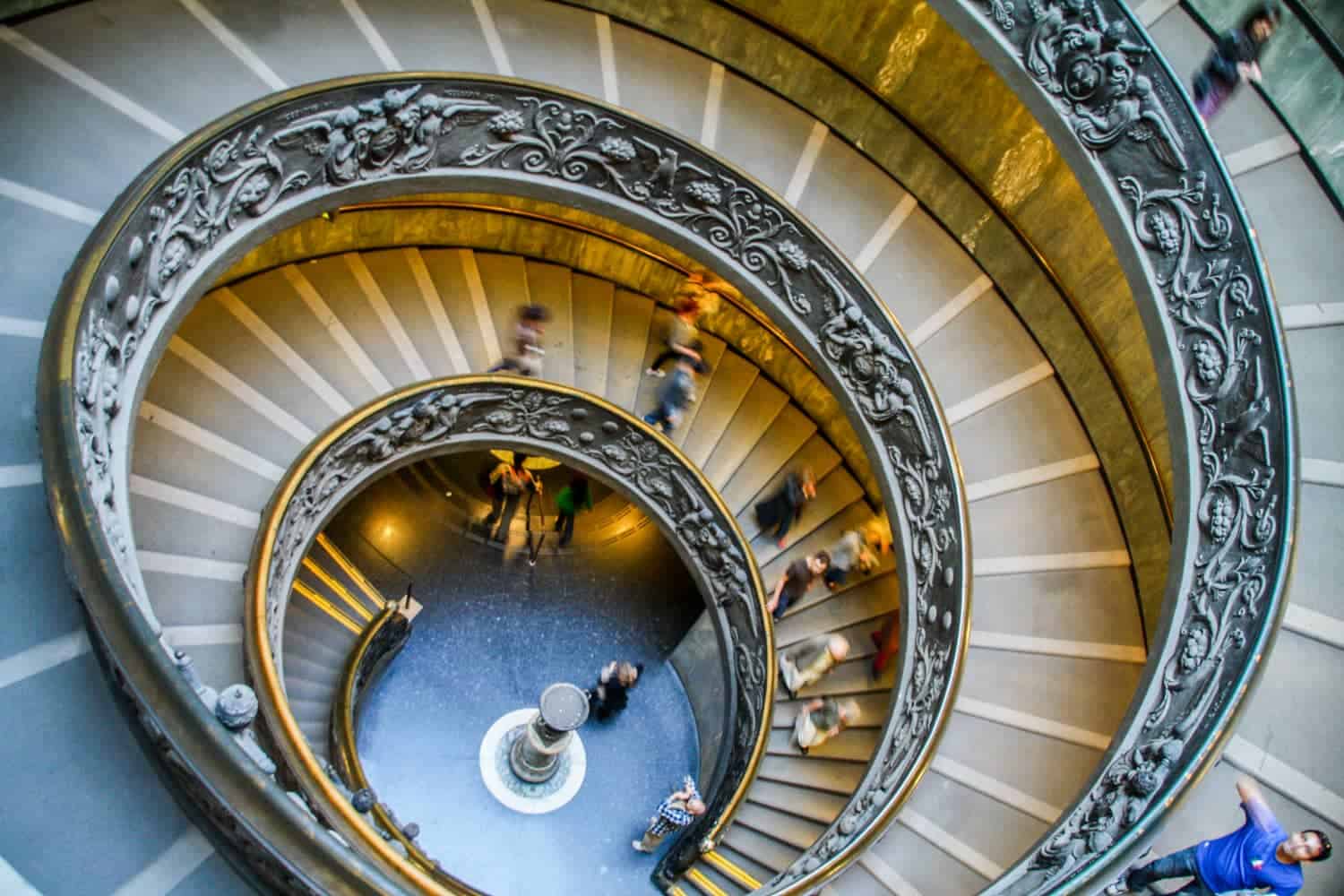 Vatican Museum Spiral Staircase, Rome