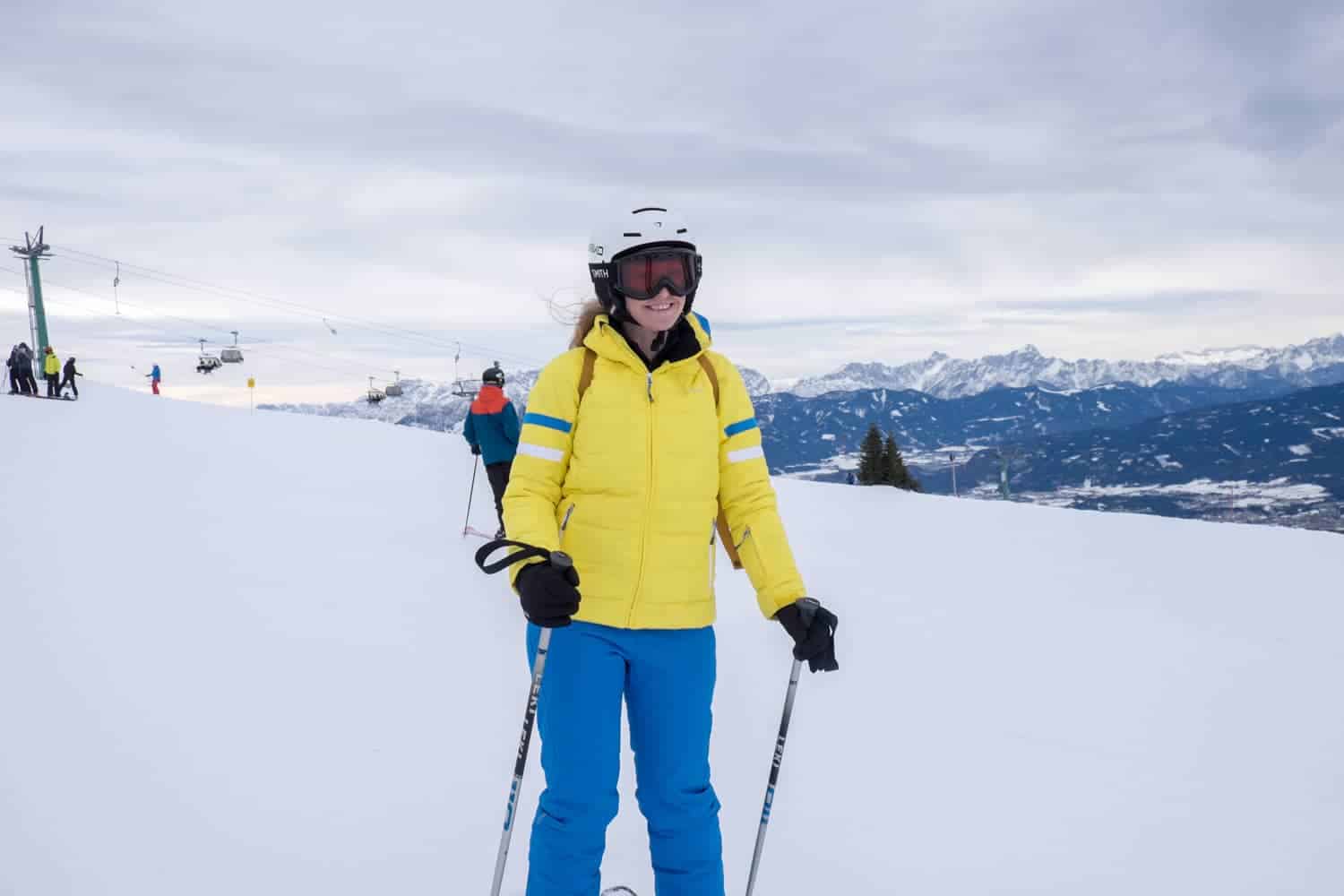 Gerlitzen ski area in Carinthia, Austria