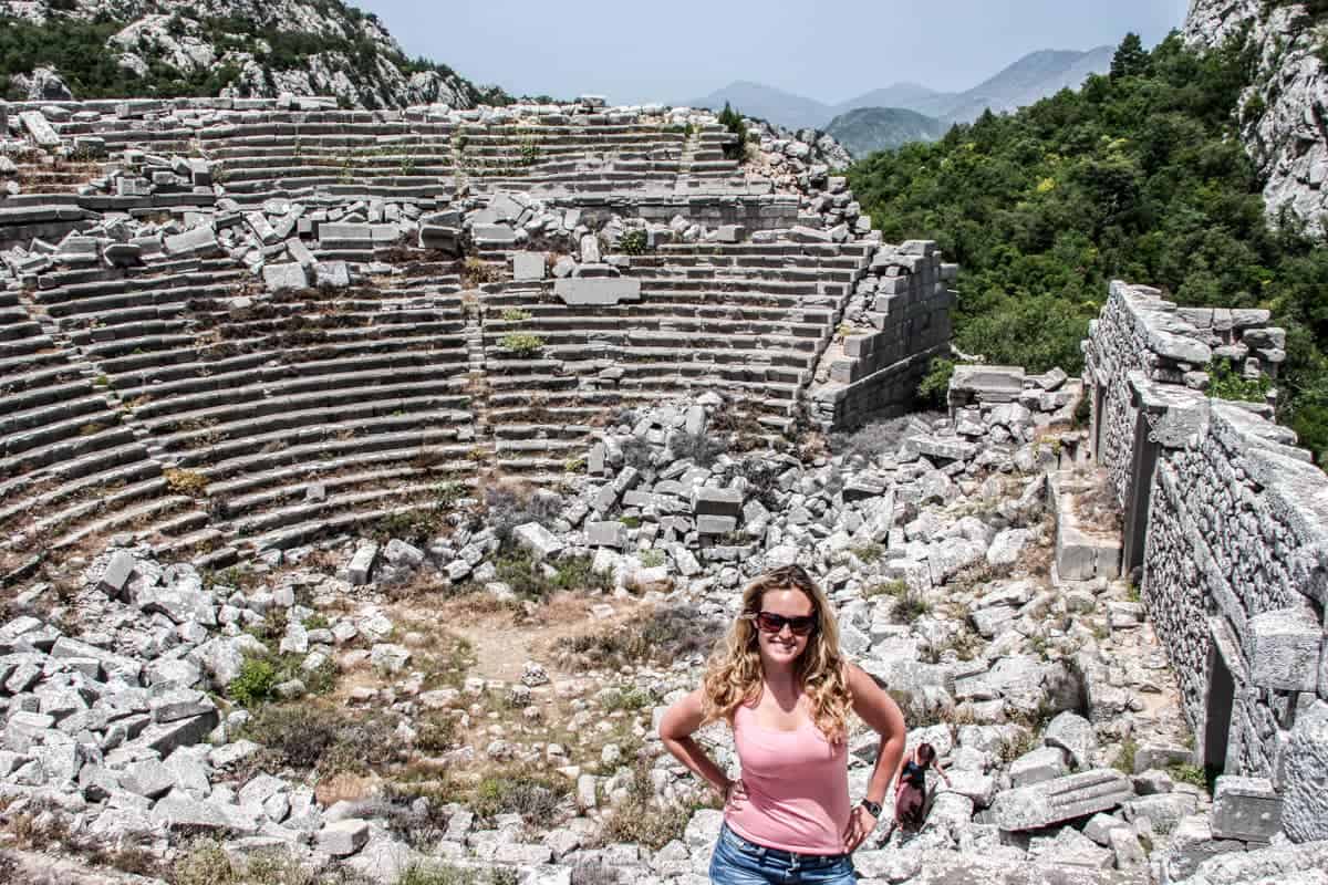 Ampitheatre ruins in Southern Turkey