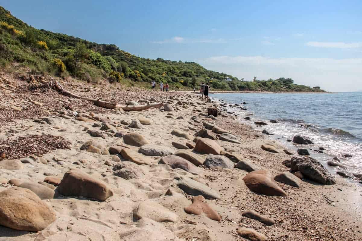 Anzac Cove in Gallipoli Turkey