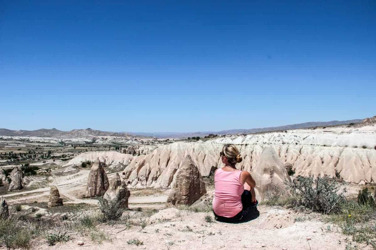 Hiking in Cappadocia Turkey