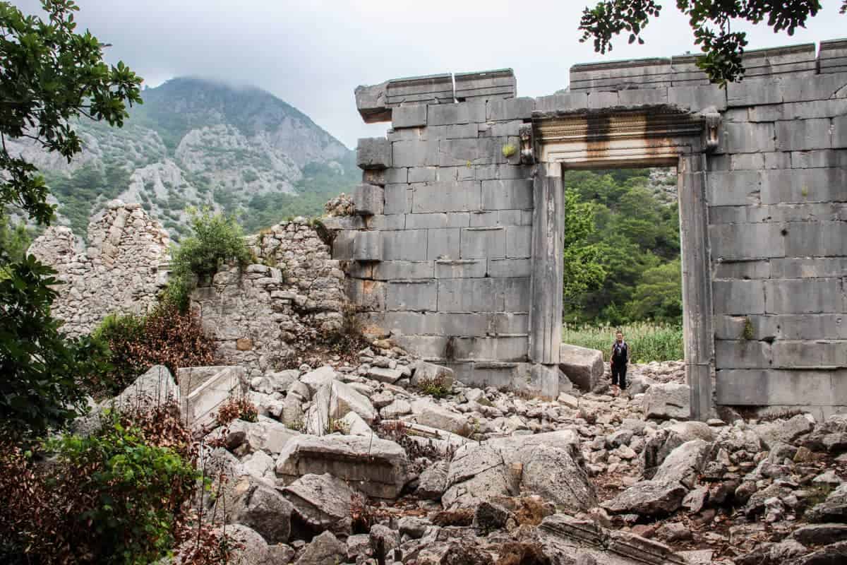 Termessos Ruins near Olympia in Southern Turkey