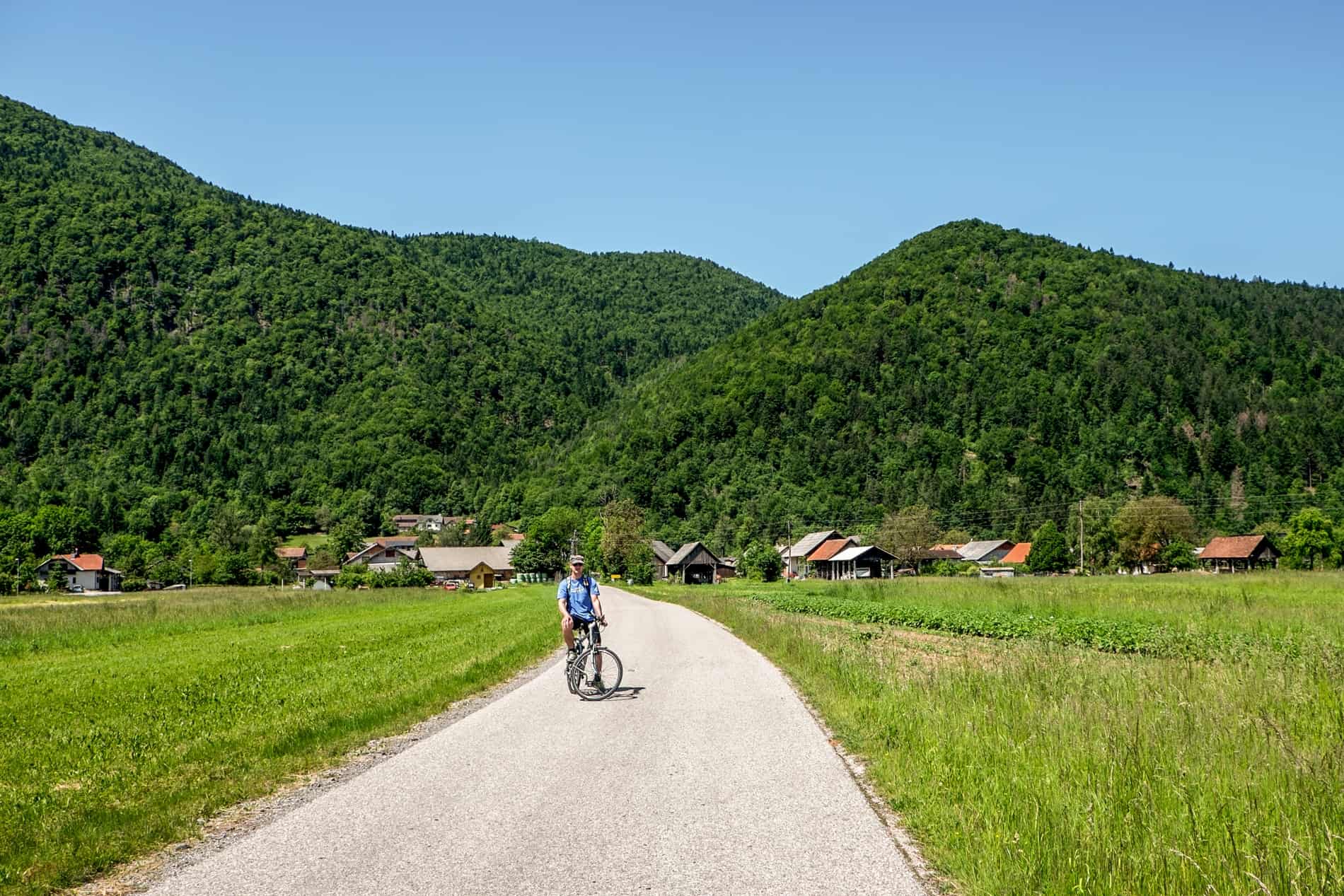 A biking tour from Ljubljana to the Slovenian countryside villages. 